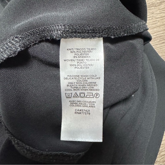 Ann Taylor Women’s Black Pleated Front Blouse, Size Small - Picture 8 of 8